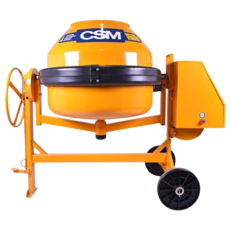 Betoneira CSM 400L para mistura de concreto em obras civis – disponível para locação