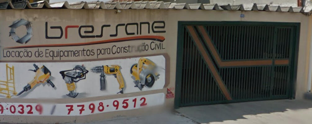 Bressane Locação Antiga fachada da empresa Bressane Locação
